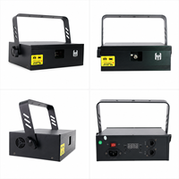 Lumière laser d'animation RVB pleine couleur 2W, IP20, contrôle DMX512, éclairage de scène laser pour club, bar, événement, spectacle