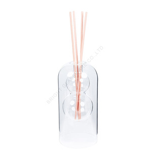 زجاجة عطر جو فاخرة قابلة لإعادة التعبئة مصنوعة من الزجاج البوروسيليكات عالي الجودة بجدار مزدوج، عبوة عطر فاخرة للناشر العطري - Product Image 4