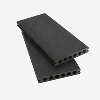 Bateau marin yacht plastique recyclé WPC Decking 3D Grain de bois Composite Decking planche extérieur wpc plancher Style moderne