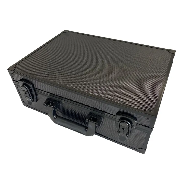 Tragbarer schwarzer Aluminium-Taschenhersteller-Treffer Sport BGS-Karten-Schachtel-Vorführtasche