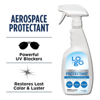 Protection UV, repousse la poussière et les taches, aide à prévenir la décoloration, les fissures et la décoloration. Produits en marque privée.