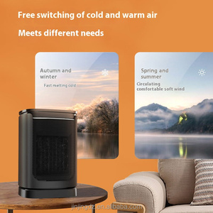 Calentador de ventilador térmico eléctrico portátil de 1500W con 2 configuraciones de calor y protección contra sobrecalentamiento para habitación pequeña del hogar - Product Image 5