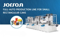JORSON Máquina Automática para Fabricar Cajas Pequeñas Cuadradas y Rectangulares, Equipo de Maquinaria, Línea de Producción