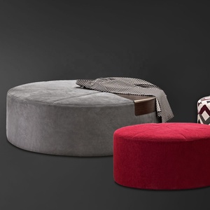 Đồ Nội Thất Sinh Hoạt Hiện Đại Ghế Dài Ottoman Hình Đá Ghế Dài Ghế Dài Tròn Lớn - Product Image 3