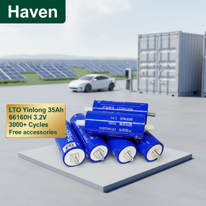 Batería Recargable de Titanato de Litio Yinlong LTO 66160H 40Ah 30Ah 2.3V 10C, Grado A, Ciclo Profundo, para Audio de Auto, Energía Solar, UPS, Vehículos Eléctricos - Product Image 1