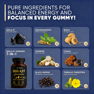 Gummies de Shilajit à Marque Blanche OEM – Soutien Énergétique Naturel & Boost de Bien-être – Supplément Adaptogène pour Adultes - Product Image 2