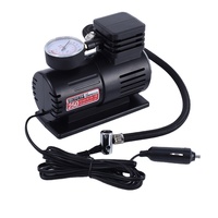 Compresseur d'air portable pour voiture M4, gonfleur de pneus numérique avec manomètre, 12V, faible bruit, 145W, 25L/min pour pneus de véhicule