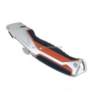 Cuchillo <span class=keywords><strong>de</strong></span> utilidad <span class=keywords><strong>de</strong></span> alta resistencia, hoja <span class=keywords><strong>de</strong></span> cambio rápido y rebote automático con cuchillas <span class=keywords><strong>de</strong></span> almacenamiento, cuchillo <span class=keywords><strong>de</strong></span> techo <span class=keywords><strong>retráctil</strong></span>, cortador <span class=keywords><strong>de</strong></span> corte <span class=keywords><strong>de</strong></span> cartón - Product Image 3