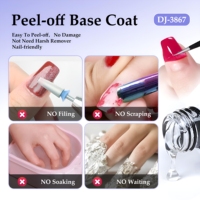 Base Coat Peel Off 15ml OEM, Gel Polish UV Professionnel, Soak Off, Non Toxique, Longue Durée, Vegan, Basegel Pelable, Fournisseurs de Produits pour Ongles
