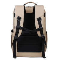 Sac à dos décontracté multi-compartiments avec matériau durable pour un usage quotidien, voyage d'affaires, sac à dos pour ordinateur portable