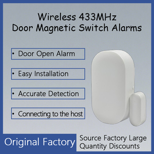 Détecteur magnétique ABS sans fil intelligent 433Mhz <span class=keywords><strong>Alarme</strong></span> de <span class=keywords><strong>porte</strong></span> ouverte Alarmes de commutateur d'inviolabilité - Product Image 2