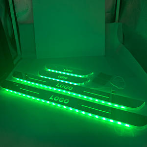 Lumière de seuil de <span class=keywords><strong>porte</strong></span> de <span class=keywords><strong>voiture</strong></span> à LED sans fil avec alimentation USB magnétique, lumière de bienvenue - Product Image 1