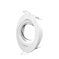 Vente en gros de module LED en aluminium boîtier de spot projecteur cadre de downlight Gu10 Mr16 montage de downlight support de downlight encastré