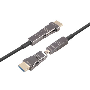 AOC ไฟเบอร์ <span class=keywords><strong>HDMI</strong></span> สนับสนุน4K 60Hz HDR, 18Gbps, YCbCr 4:4:4 8bit 3D <span class=keywords><strong>Arc</strong></span> HDCP 2.2ด้วย <span class=keywords><strong>HDMI</strong></span> A และ Micro <span class=keywords><strong>HDMI</strong></span> - Product Image 5
