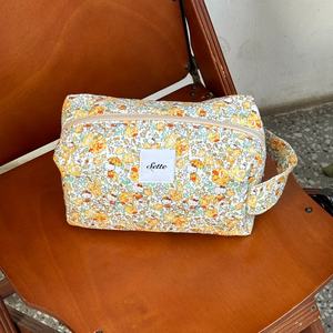 50 modèles voyage dame trousse de toilette 10 pouces grande capacité pochette cosmétique Portable avec fermeture éclair poignée Durable sac cosmétique - Product Image 3