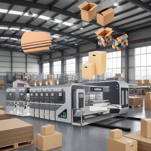 2026 Corrugated Carton Automatic <strong>Flexo</strong> Printing Slotting <strong>Die</strong> <strong>Cutting</strong> <strong>Machine</strong> - Product Image 1