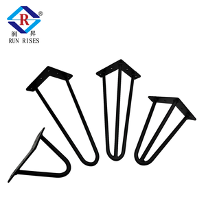 Patas de mesa de Metal de diseño moderno, muebles de horquilla larga para comedor, dormitorio de Hotel o apartamento para mostrador de <span class=keywords><strong>Bar</strong></span>, sofá alto, silla - Product Image 5