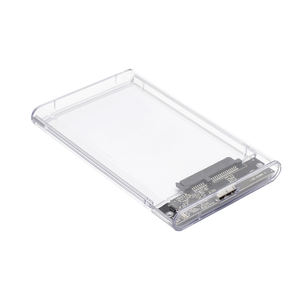 Caja de Disco Duro de Plástico Blanco Transparente de <span class=keywords><strong>2</strong></span>,5 Pulgadas, USB3.0 Externo, SSD Mecánico, Alta Velocidad de Transmisión - Product Image 3