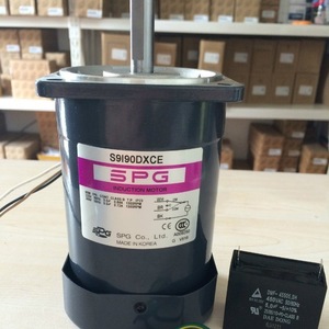 Motor de Inducción SPG S9I90DX-F39 90W 220V 130mm con Montaje de Brida, Fabricado en Corea - Product Image 3