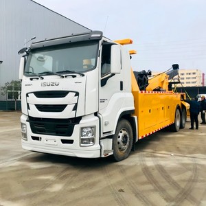 Listo para Enviar: Camión Grúa ISUZU FTR 6x4 de 30 Toneladas con Pluma Integrada y Elevador de Ruedas - Precio Directo de Fábrica - Product Image 3