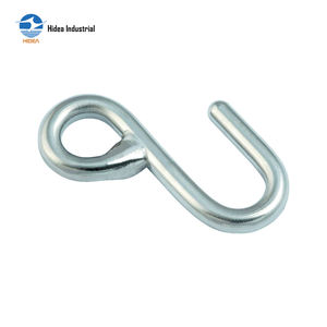 HIDEA Crochet de fixation robuste pour cargaison, qualité marine, résistant à la corrosion, crochet de levage industriel, crochet double en J en acier inoxydable de 1 pouce - Product Image 1