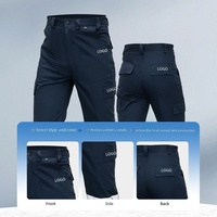 Pantalon de travail d'été pour hommes, à rayures réfléchissantes, pour atelier, anti-humidité, long et ample, de protection professionnelle