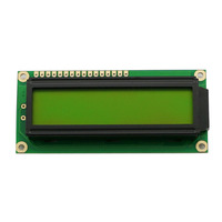وحدة عرض LCD نقطية STN مباشرة من المصنع، 1602، 16 حرفًا، سطرين