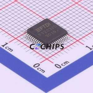 LQFP-48วงจรรวม (7x7) แบรนด์ใหม่ของแท้ FT2232D ชิป IC Converter IC - Product Image 1