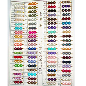 Collana Rosario Personalizzata Fatta a Mano con Perle di Vetro Imitazione 6mm, Regalo Religioso per Donne e Uomini, Ideale per Battesimo - Product Image 6