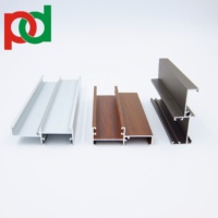 Profilés de fenêtres et de portes en aluminium de Foshan, matériau personnalisé sur mesure