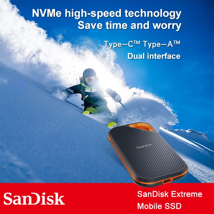 SanDisk -  SanDisk PortableSSD 2TB    新品未開封 Amazon.com: SanDisk Extreme® Portable SSD - 2TB : Electronics
