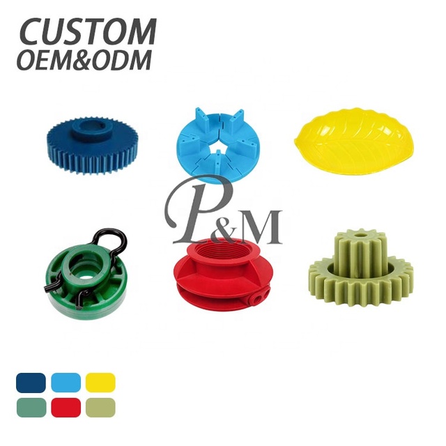 P&M Customized Abs/pvc/pc Product Plastic Products Manufacturer Oem Plastic Components Nylon Plastic Parts Moulding Services