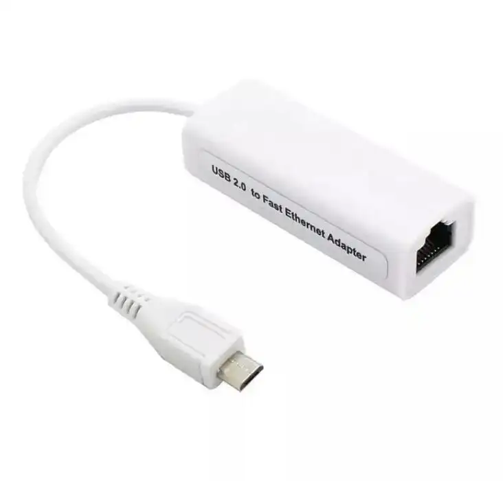 Puerto tipo C de alta velocidad USB C a Ethernet RJ45 LAN (10/100) Mbps Adaptador de red para PC portátil