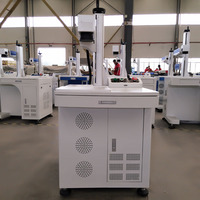 Machine de gravure laser UV de bureau 10W avec refroidissement par eau, marqueur laser UV pour le marquage de logos sur bouteilles en verre, bijoux en cristal