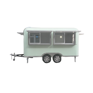 China de la calle al aire libre playa móvil negro calle Servicio móvil shawarma vending, carro de camión para la venta - Product Image 2