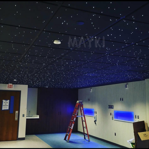 Plafonnier à LED en fibre optique pour cinéma à domicile Carreaux de plafond <span class=keywords><strong>StarField</strong></span> en fibre optique scintillante - Product Image 1
