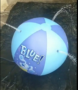 Boule de pulvérisation en plastique jeux d'eau gonflables jouet Style boule de <span class=keywords><strong>jet</strong></span> d'eau en plastique boule d'arrosage - Product Image 1