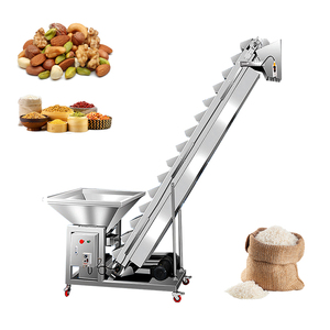 Fındık fasulye gıda besleyici kova asansörler eğimli kova kemer asansör konveyörü - Product Image 1