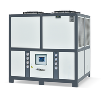 Refroidisseur de glycol sanitaire 40HP 40 tonnes refroidi par air avec compresseur et pompe pour la fermentation des boissons et le refroidissement des produits alimentaires