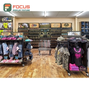 Latest Design Brand Store Lockable Retail Shelving Shop Fitting Service Clothing Store - Product Image 3