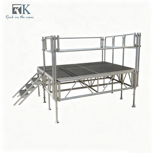 Escenario Portátil de Aluminio Resistente, Plataforma para Eventos, Sistema de Equipos de Escenario, Precios de Fábrica en Venta - Product Image 1