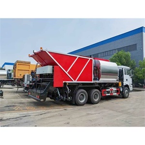 รถบรรทุกซีลยางมะตอยแบบซิงโครนัส Shacman H3000 6X4 สำหรับงานก่อสร้างถนน - Product Image 6