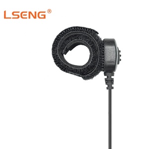 Casque de communication LSENG avec tube vibrant rétractable pour talkie-walkie, avec fonction PTT, fréquence VHF/UHF, <span class=keywords><strong>radio</strong></span> bidirectionnelle - Product Image 5