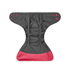 <span class=keywords><strong>Couche</strong></span> lavable réutilisable à double soufflet personnalisable pour bébé, taille unique - Product Image 1