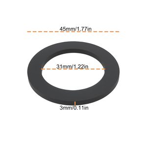 โอทีเทค 10 ชิ้น EPDM O-Ring 45x31x3 มม. ซีลกันน้ำสำหรับปั๊มหมุนเวียนความร้อน - Product Image 4