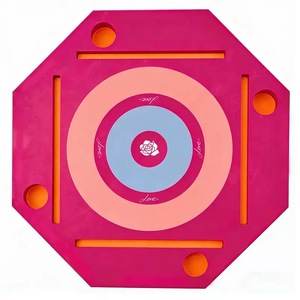Alfombra Flotante de Lujo para Mahjong, Póker y Piscina, Mesa de Mahjong Plegable con Ranuras y Portavasos, Bandeja de Espuma EVA Impermeable - Product Image 6