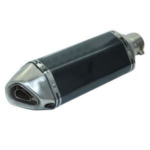 Tubo de Escape Universal para Motocicleta de Acero Inoxidable, Tubo de Escape Hexagonal de Acero Inoxidable, Sistema de Escape para Motocicleta - Product Image 5