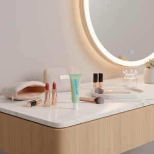 Base de labios correctora de tono verde de 25ml, producto de maquillaje de labios personalizado - Product Image 3