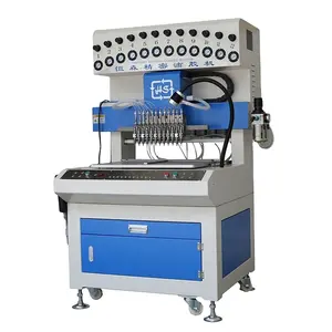 3d Pvc Logo Label Zacht Rubber Patch Making Machine Patch Vulmachine Automatische Vulmachine