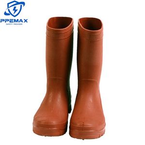 Черные резиновые защитные сапоги, устойчивы к высоковольтному напряжению 40KV, электроизоляционные сапоги - Product Image 2